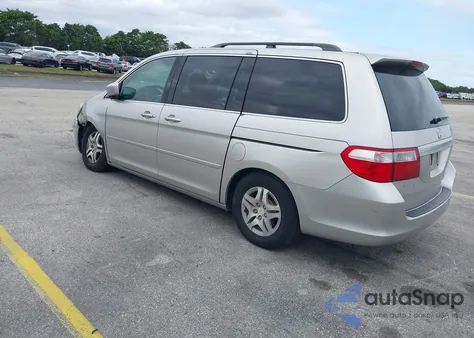 2007 Honda Odyssey Ex-L из США, поврежденный, VIN 5FNRL38747B102723
